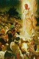 Den Hirten von Bethlehem ein Engel erscheint ein katholischer Christ